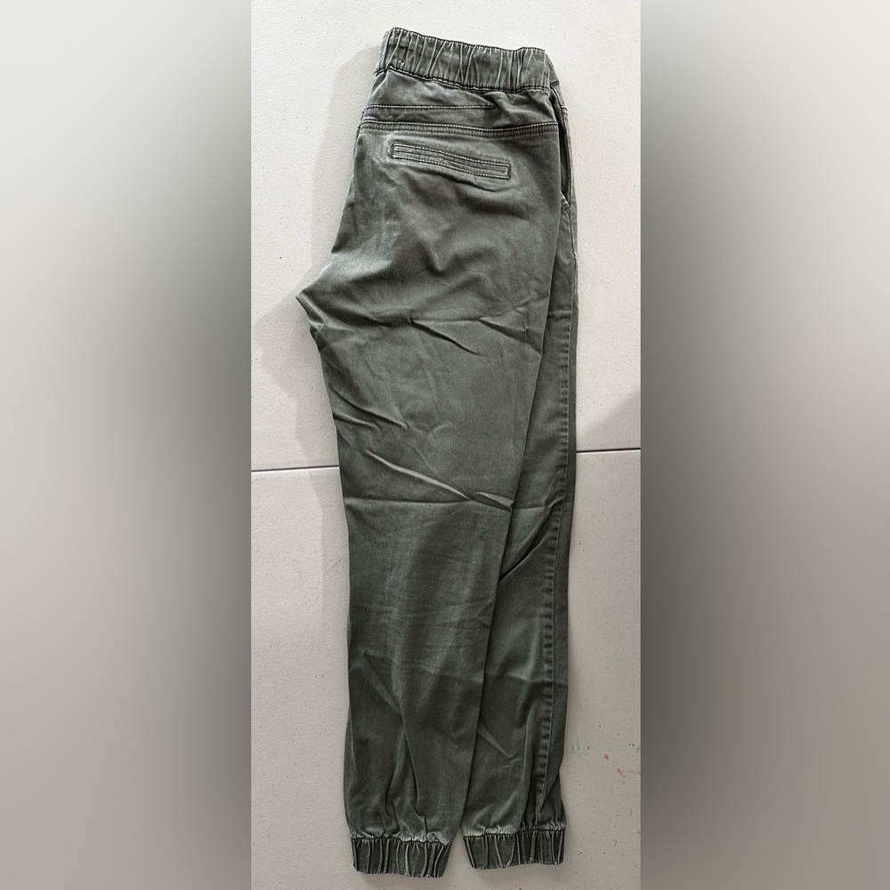 Bullhead Mens Olive Green Jogger Pants